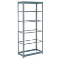 Global Industrial Heavy Duty Shelving 48W x 18D x 84H With 6 Shelves, No Deck, Gray B2297719